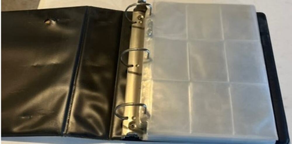 Ultra Pro Card Album Binder Grey